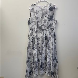 Yishiqi Fit and Flare Midi Sleeveless Dress XXL